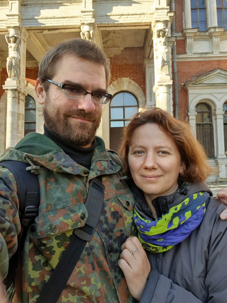 Александр Пузанов с женой